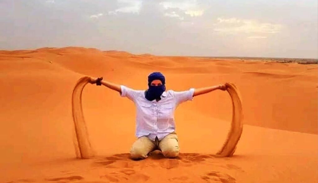 red dune desert safari