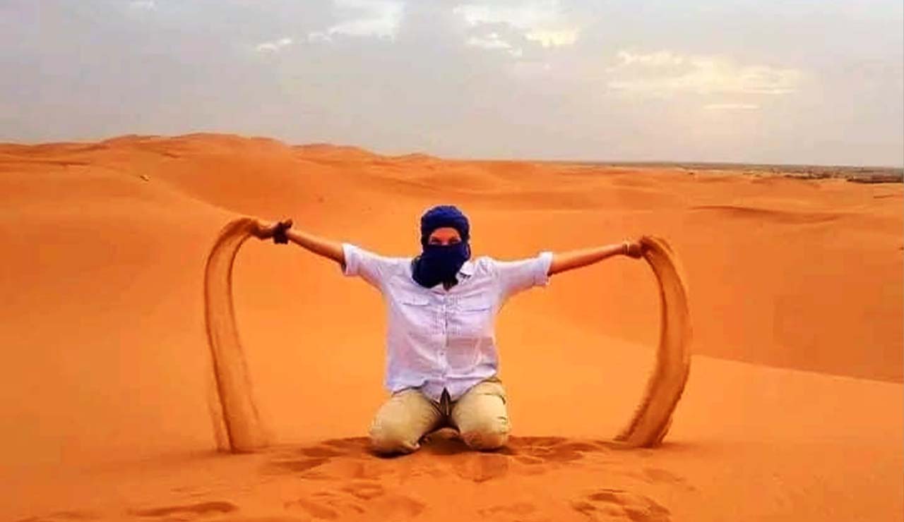 red dune desert safari