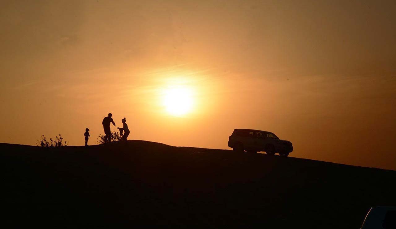 evening desert safari