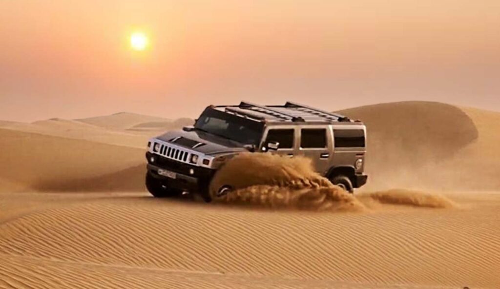 Hummer Desert Safari with BBQ Dinner​