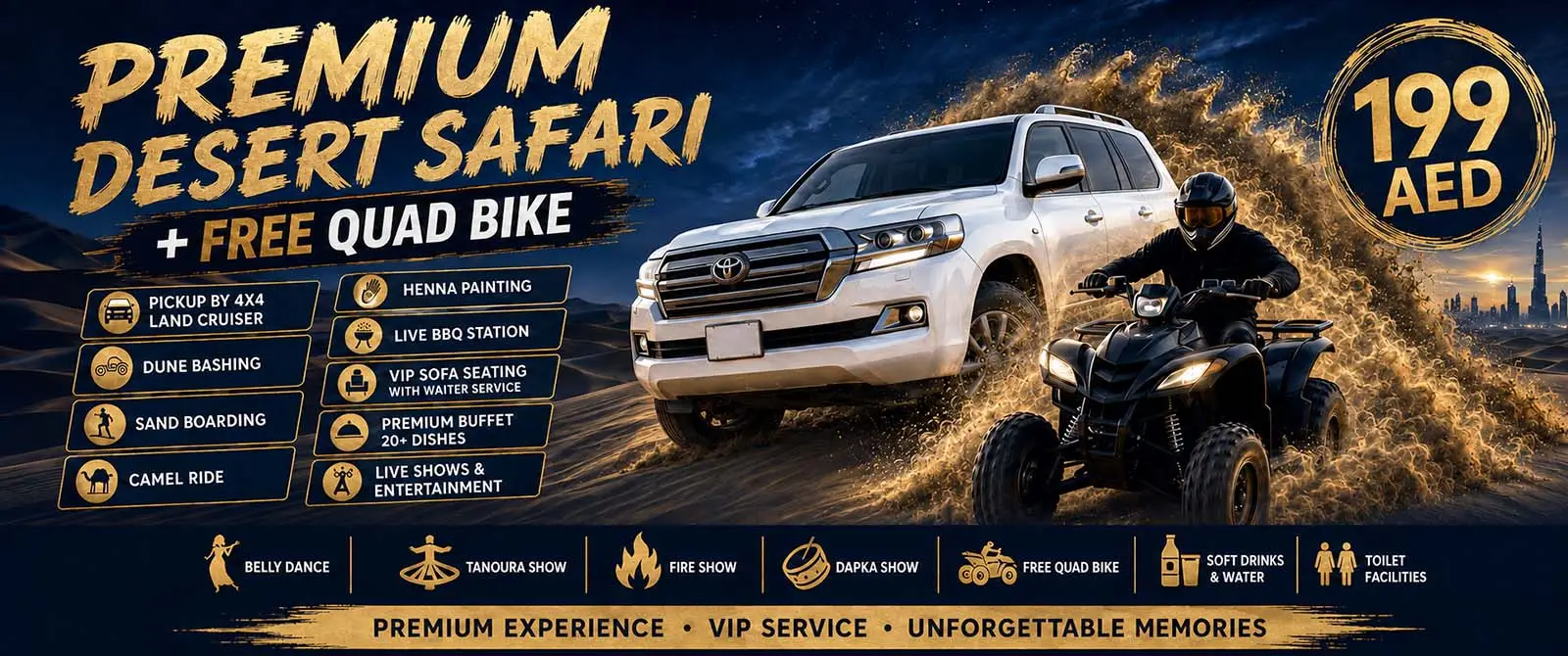 Premium Desert Safari offer