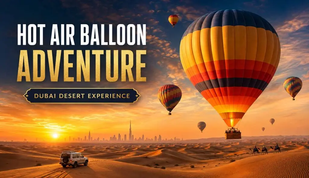 hot air balloon dubai​
