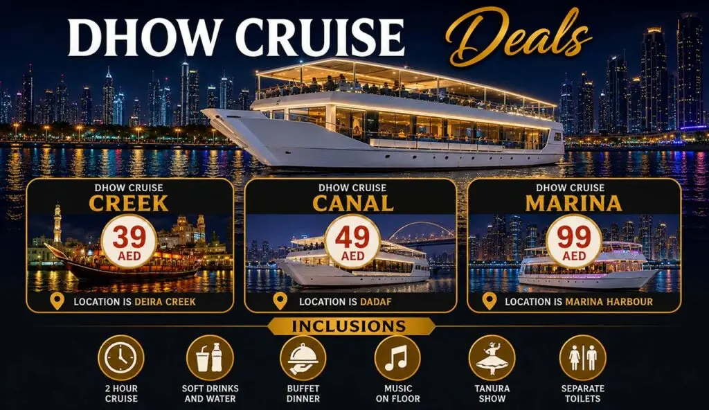 dhow cruise dubai​